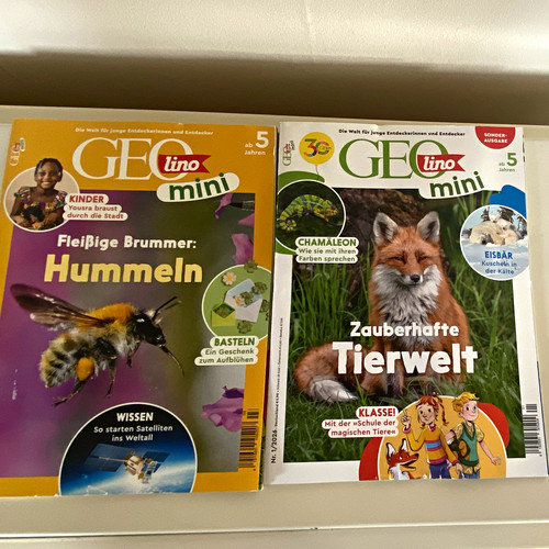 Geolino mini zeitschrift - geolino, 2x