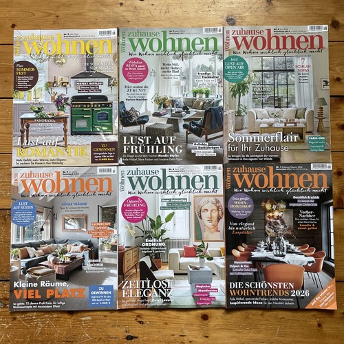 13x wohnzeitschriften 2026 - wohnzeitschriften, –