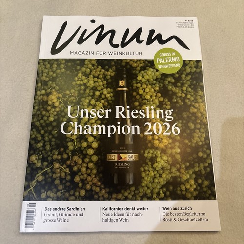Vinum magazin für weinkultur - vinum,