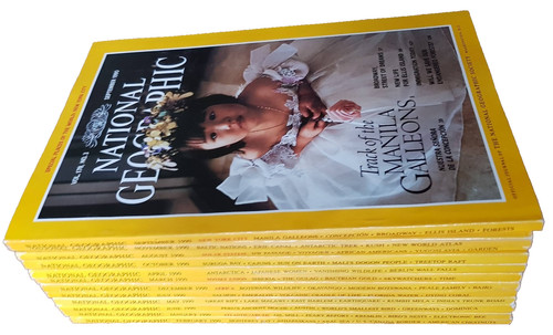 National geographic 1990 - national,