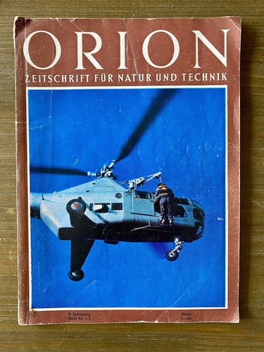 Orion zeitschrift für - orion, natur