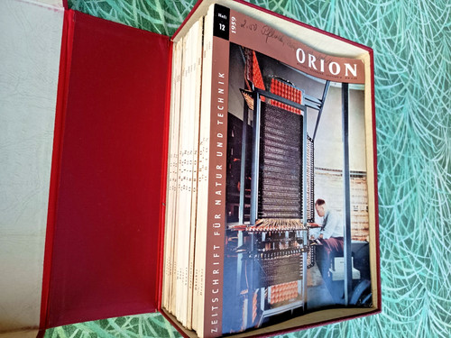 Orion zeitschrift für - zeitschrift, natur